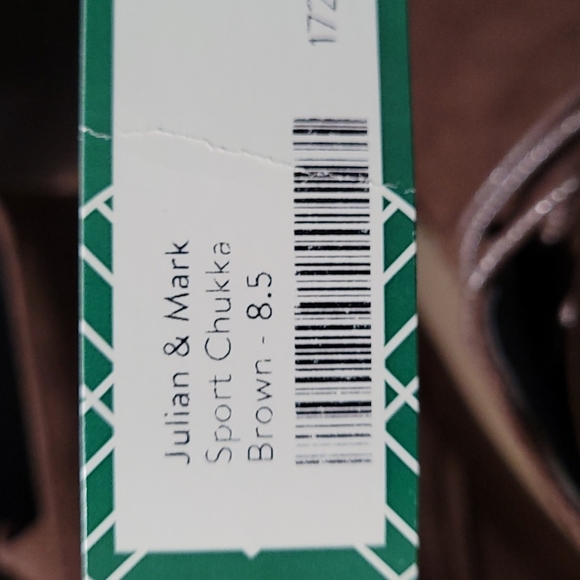 Julian & Mark Brown Sport Chukka Boots - Men's 8.5 - Picture 5 of 5